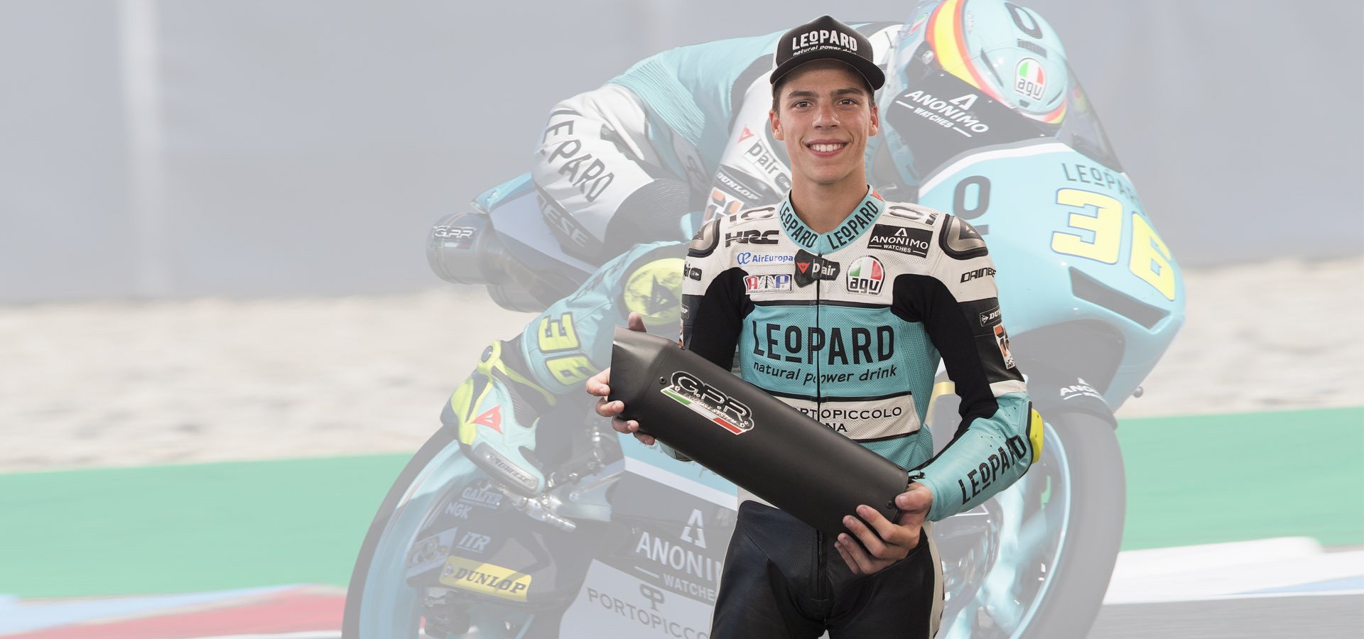 <B>JOAN MIR</B><BR><br />
MOTO3-WELTMEISTERSCHAFT<BR>LEOPARDO TEAM 2017