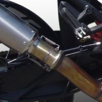 GPR auspuff kompatibel mit  Ktm LC 8 Super Adventure 1290 - S - R - T 2017-2020, Furore Nero, Rennauspuff, mit Verbindungsrohren, Artikel ohne Genehmigung 