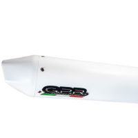 GPR auspuff kompatibel mit  Bmw R 1200 Gs -Adventure 2013-2013, Albus Ceramic, Zugelassener legaler Vollanlagenauspuff mit ABE, inklusive herausnehmbarem DB-Killer 