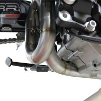 GPR auspuff kompatibel mit  Aprilia Shiver 900 2017-2020, Decatalizzatore, Decat Pipe, Katalysatorabscheider, artikel ohne Genehmigung 