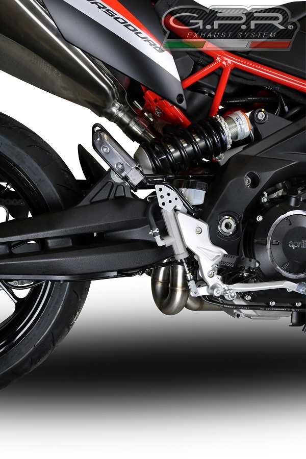 GPR auspuff kompatibel mit  Aprilia Dorsoduro 750  2008-2016, Decatalizzatore, Decat Pipe, Katalysatorabscheider, artikel ohne Genehmigung 