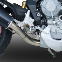 GPR auspuff kompatibel mit  Mv Agusta Rivale - Stradale 800 2014-2016, New Grand Prix Evo Titanium, Zugelassener legaler Slip-On-Auspuff mit Abe, einschließlich abnehmbarem DB-Killer und Verbindungsrohr 