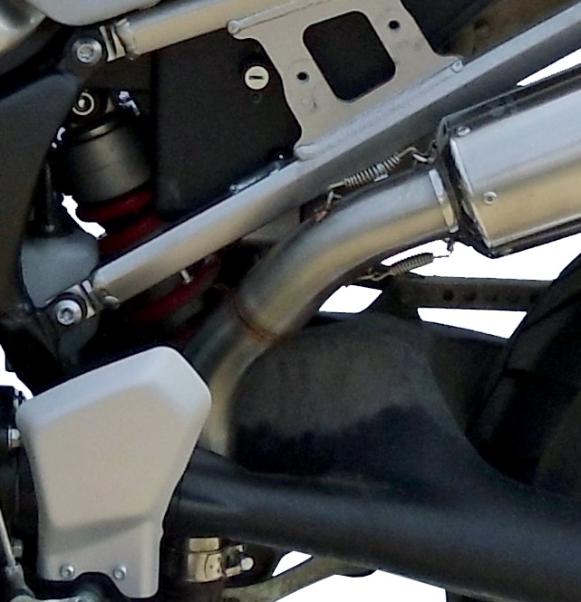GPR auspuff kompatibel mit  Yamaha Xt 1200 Z Supertenere 2010-2016, Decatalizzatore, Decat Pipe, Katalysatorabscheider, artikel ohne Genehmigung 