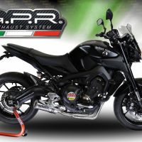 GPR auspuff kompatibel mit  Yamaha Mt-09 2014-2020, M3 Inox , Racing-Komplettsystem-Auspuff, einschließlich Krümmer und abnehmbarem DB-Killer 