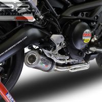 GPR auspuff kompatibel mit  Yamaha Mt-09 2014-2016, M3 Inox , Racing-Komplettsystem-Auspuff, einschließlich Krümmer und abnehmbarem DB-Killer 