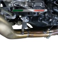 GPR auspuff kompatibel mit  Yamaha Mt-10 2016-2024, Decatalizzatore, Decat Pipe, Katalysatorabscheider, artikel ohne Genehmigung 