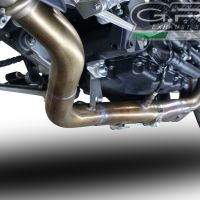 GPR auspuff kompatibel mit  Yamaha Mt-10 2016-2024, Decatalizzatore, Decat Pipe, Katalysatorabscheider, artikel ohne Genehmigung 
