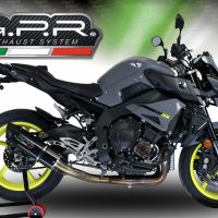 GPR auspuff kompatibel mit  Yamaha Mt-10 2016-2024, Furore Poppy, Decat Pipe, Katalysatorabscheider, artikel ohne Genehmigung 