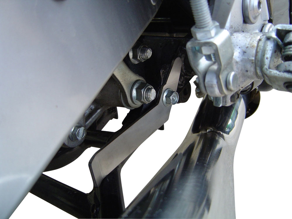 GPR auspuff kompatibel mit  Suzuki Gsf 1200 Bandit - S  2005-2006, Deeptone Inox, Zugelassener legaler Slip-On-Auspuff mit Abe, einschließlich abnehmbarem DB-Killer und Verbindungsrohr 