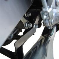 GPR auspuff kompatibel mit  Suzuki Gsf 1200 Bandit - S  2005-2006, Deeptone Inox, Zugelassener legaler Slip-On-Auspuff mit Abe, einschließlich abnehmbarem DB-Killer und Verbindungsrohr 