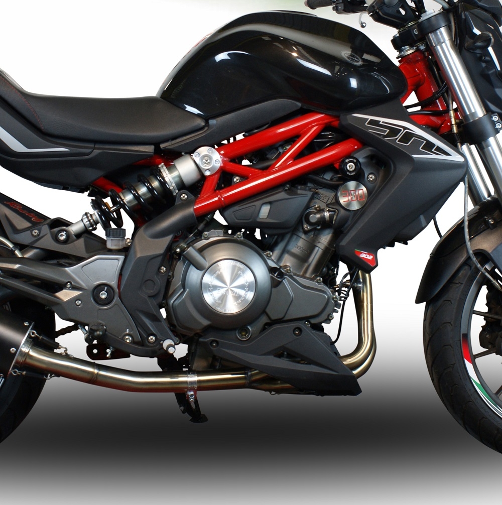 GPR auspuff kompatibel mit  Benelli Bn 302 S 2015-2020, Decatalizzatore, Decat Pipe, Katalysatorabscheider, artikel ohne Genehmigung 