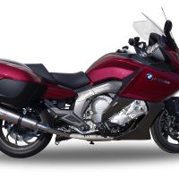 GPR auspuff kompatibel mit  Bmw K 1600 Gt 2010-2016, New Grand Prix Evo Titanium, Doppelt homologierter legaler Slip-On-Auspuff mit ABE, einschließlich abnehmbarer DB-Killer und verbindungsrohre 