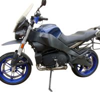 GPR auspuff kompatibel mit  Buell UlySseses Xb 12 X 2008-2011, Powercone Evo, Zugelassener legaler Slip-On-Auspuff mit Abe, einschließlich abnehmbarem DB-Killer und Verbindungsrohr 