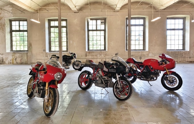 GPR auspuff kompatibel mit  Bmw R 1100 R -Rs  1994-2002, Deeptone Inox Cafè Racer, Paar Auspuffschalldämpfer mit ABE-Zulassung, mit abnehmbaren db-Killern, Lieferung ohne Glied 