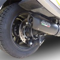 GPR auspuff kompatibel mit  Can Am Spyder 1000 i.e. Rs 2008-2012, Furore Nero, Zugelassener legaler Slip-On-Auspuff mit Abe, einschließlich abnehmbarem DB-Killer und Verbindungsrohr 