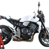GPR auspuff kompatibel mit  Honda Cb 1000 R  2018-2020, Furore Nero, Rennauspuff, mit Verbindungsrohren, Artikel ohne Genehmigung 