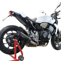 GPR auspuff kompatibel mit  Honda Cb 1000 R  2018-2020, Furore Nero, Rennauspuff, mit Verbindungsrohren, Artikel ohne Genehmigung 