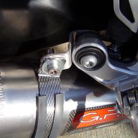 GPR auspuff kompatibel mit  Honda Cbr 1000 Rr 2008-2011, M3 Black Titanium, Rennauspuff, mit Verbindungsrohren, Artikel ohne Genehmigung 