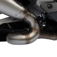 GPR auspuff kompatibel mit  Honda Cbr 1000 Rr 2008-2011, M3 Black Titanium, Rennauspuff, mit Verbindungsrohren, Artikel ohne Genehmigung 