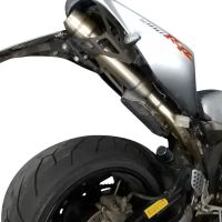 GPR auspuff kompatibel mit  Honda Cbr 1000 Rr 2004-2007, Deeptone Inox, Rennauspuff, mit Verbindungsrohren, Artikel ohne Genehmigung 