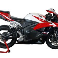 GPR auspuff kompatibel mit  Honda Cbr 600 Rr  2005-2006, Tiburon Poppy, Rennauspuff, mit Verbindungsrohren, Artikel ohne Genehmigung 