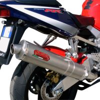 GPR auspuff kompatibel mit  Honda Cbr 900 Rr 2000-2003, Inox Tondo, Abgasschalldämpfer, ABE-geprüft, Montage mit speziellem Flansch 