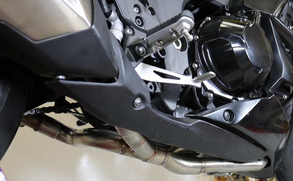 GPR auspuff kompatibel mit  Kawasaki Z 1000 2010-2014, Decatalizzatore, Decat Pipe, Katalysatorabscheider, artikel ohne Genehmigung 