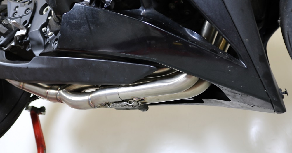 GPR auspuff kompatibel mit  Kawasaki Z 1000 2010-2014, Decatalizzatore, Decat Pipe, Katalysatorabscheider, artikel ohne Genehmigung 