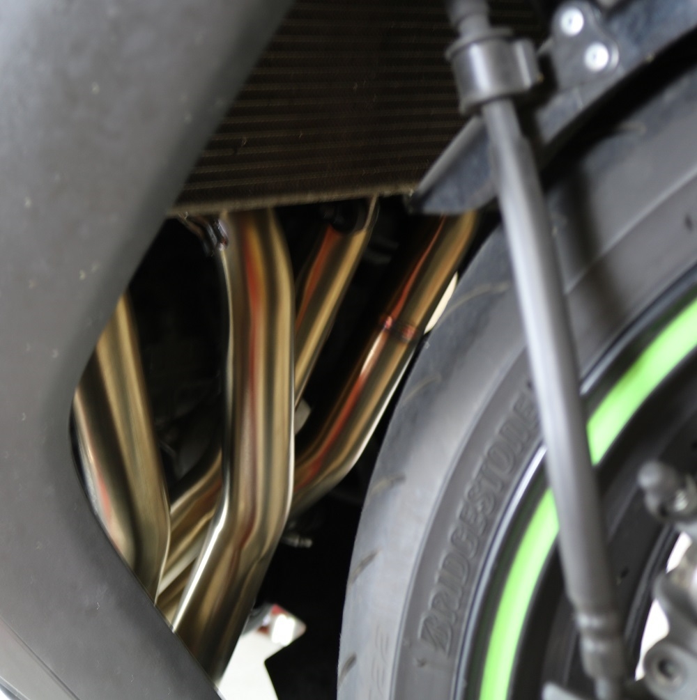 GPR auspuff kompatibel mit  Kawasaki Z 1000 2010-2014, Decatalizzatore, Decat Pipe, Katalysatorabscheider, artikel ohne Genehmigung 
