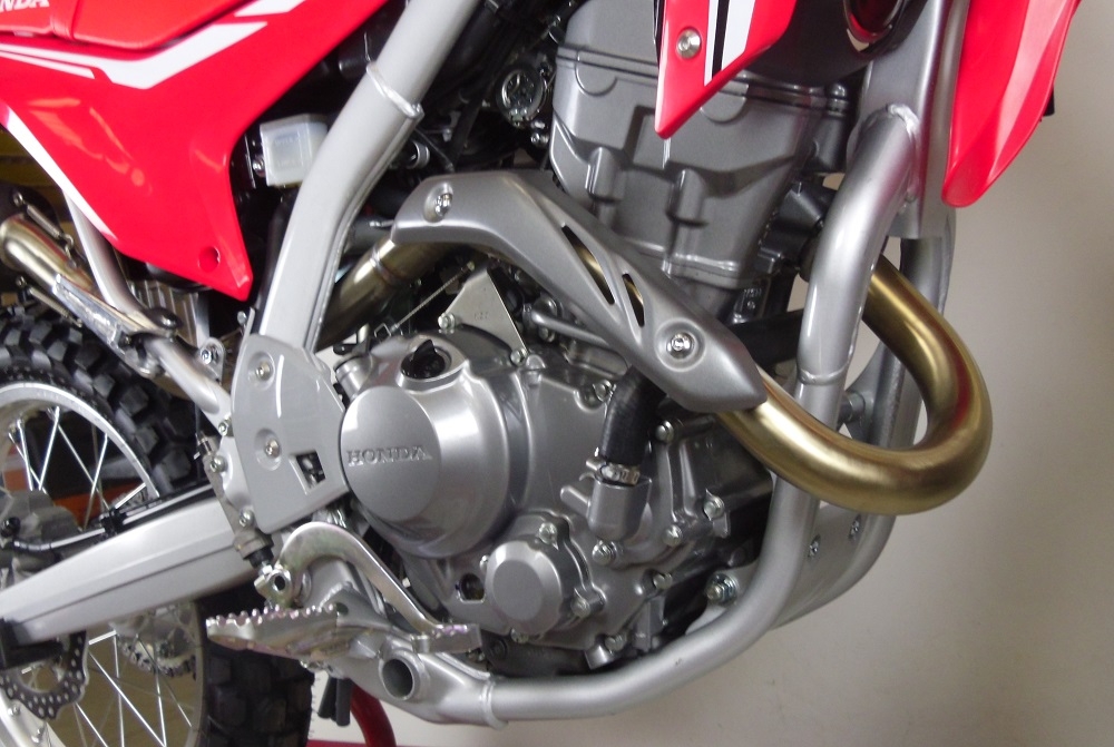 GPR auspuff kompatibel mit  Honda Crf 300 L - Rally 2021-2025, Decatalizzatore, Decat Pipe, Katalysatorabscheider, artikel ohne Genehmigung 