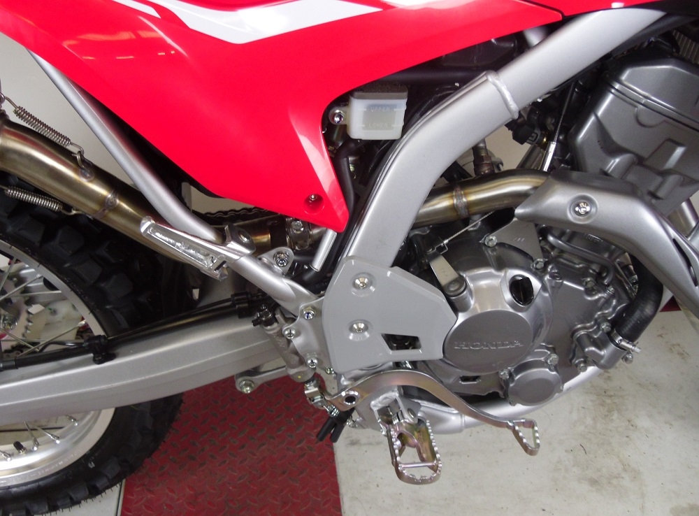 GPR auspuff kompatibel mit  Honda Crf 300 L - Rally 2021-2025, Decatalizzatore, Decat Pipe, Katalysatorabscheider, artikel ohne Genehmigung 