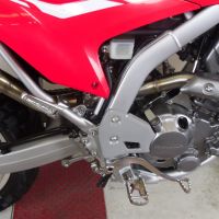 GPR auspuff kompatibel mit  Honda Crf 300 L - Rally 2021-2025, Decatalizzatore, Decat Pipe, Katalysatorabscheider, artikel ohne Genehmigung 