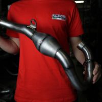 GPR auspuff kompatibel mit  Gas Gas EW 500 F 2024-2025, Pentacross FULL Titanium, Racing-Komplettsystem-Auspuff, einschließlich Krümmer und abnehmbarem DB-Killer 