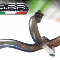 GPR auspuff kompatibel mit  Ducati Multistrada 1260 2018-2020, Decatalizzatore, Decat Pipe, Katalysatorabscheider, artikel ohne Genehmigung 