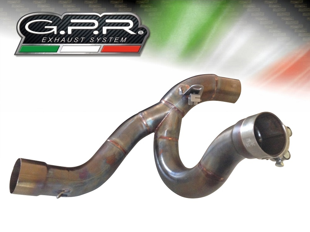 GPR auspuff kompatibel mit  Ducati Multistrada 1260 2018-2020, Decatalizzatore, Decat Pipe, Katalysatorabscheider, artikel ohne Genehmigung 