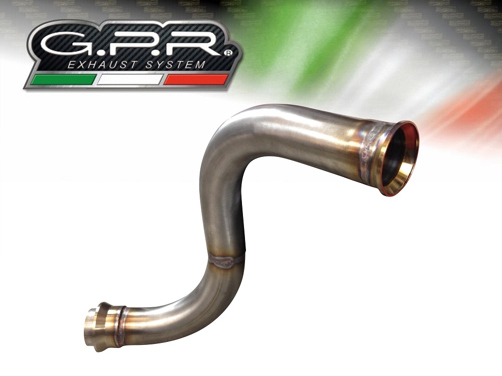 GPR auspuff kompatibel mit  Ktm Rc 390 2017-2020, Decatalizzatore, Decat Pipe, Katalysatorabscheider, artikel ohne Genehmigung 