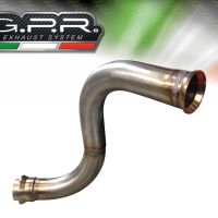GPR auspuff kompatibel mit  Husqvarna Svartpilen 401 2021-2023, Decatalizzatore, Decat Pipe, Katalysatorabscheider, artikel ohne Genehmigung 