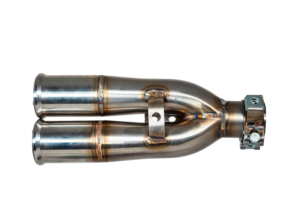 GPR auspuff kompatibel mit  F.B. Mondial Hps 300 2018-2019, F205, Kompletter Rennauspuff, geliefert mit spezifischem Krümmer, Artikel ohne Homologation 