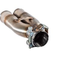GPR auspuff kompatibel mit  F.B. Mondial Hps 300 2018-2019, F205, Kompletter Rennauspuff, geliefert mit spezifischem Krümmer, Artikel ohne Homologation 