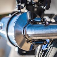 GPR auspuff kompatibel mit  Suzuki V-STROM DL 800 DE - SE 2023-2025, Dual Inox, Zugelassener legaler Slip-On-Auspuff mit Abe, einschließlich abnehmbarem DB-Killer und Verbindungsrohr 