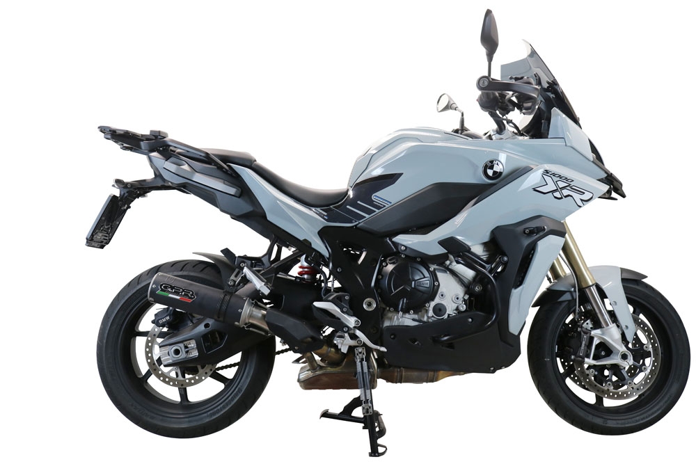 GPR auspuff kompatibel mit  Bmw S 1000 XR -M  2020-2025, M3 Black Titanium, Rennauspuff, mit Verbindungsrohren, Artikel ohne Genehmigung 