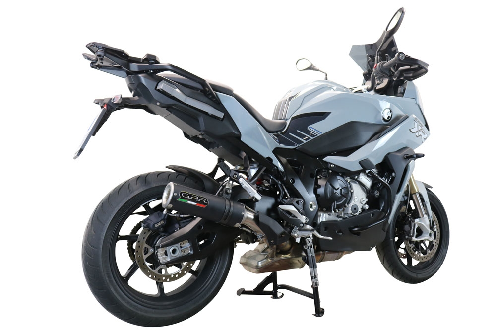 GPR auspuff kompatibel mit  Bmw S 1000 XR -M  2020-2025, M3 Black Titanium, Rennauspuff, mit Verbindungsrohren, Artikel ohne Genehmigung 