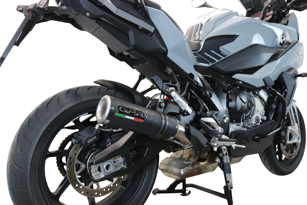 GPR auspuff kompatibel mit  Bmw S 1000 XR -M  2020-2025, M3 Black Titanium, Rennauspuff, mit Verbindungsrohren, Artikel ohne Genehmigung 
