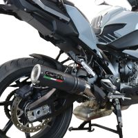 GPR auspuff kompatibel mit  Bmw S 1000 XR -M  2020-2025, M3 Black Titanium, Rennauspuff, mit Verbindungsrohren, Artikel ohne Genehmigung 