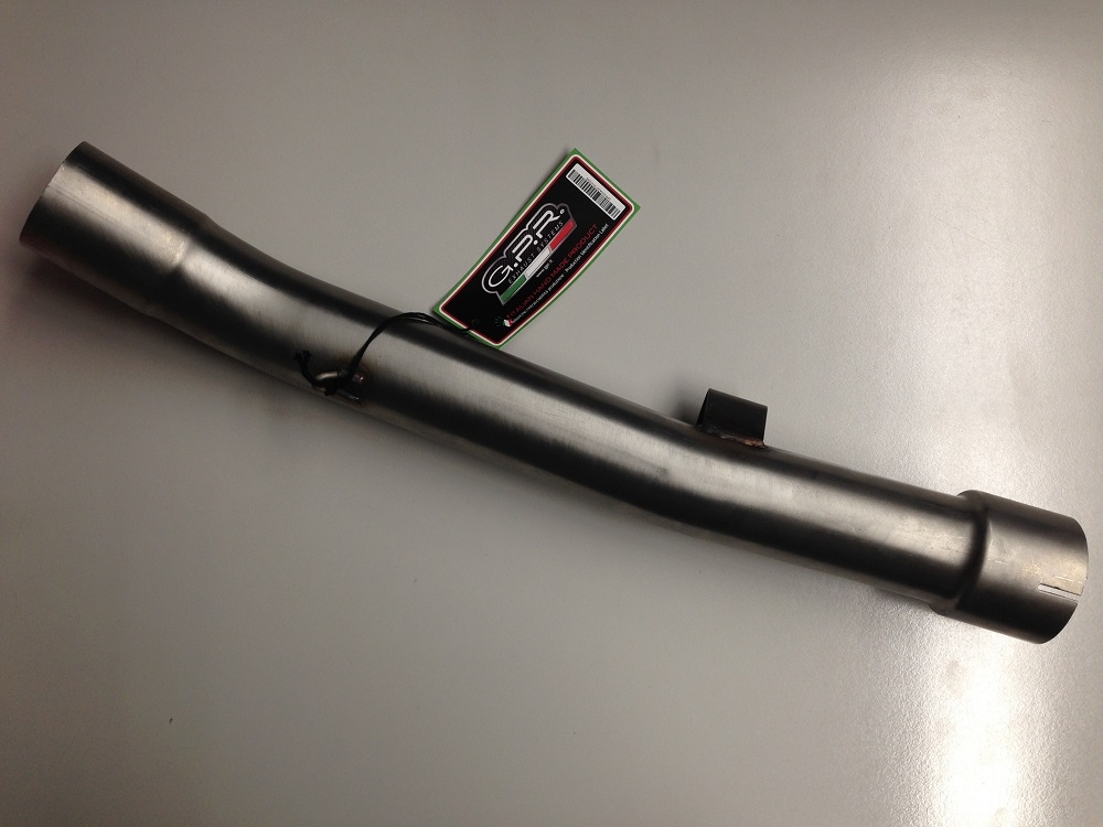 GPR auspuff kompatibel mit  Yamaha Fzs 1000 Fazer 2001-2005, Albus Ceramic, Zugelassener legaler Slip-On-Auspuff mit Abe, einschließlich abnehmbarem DB-Killer und Verbindungsrohr 