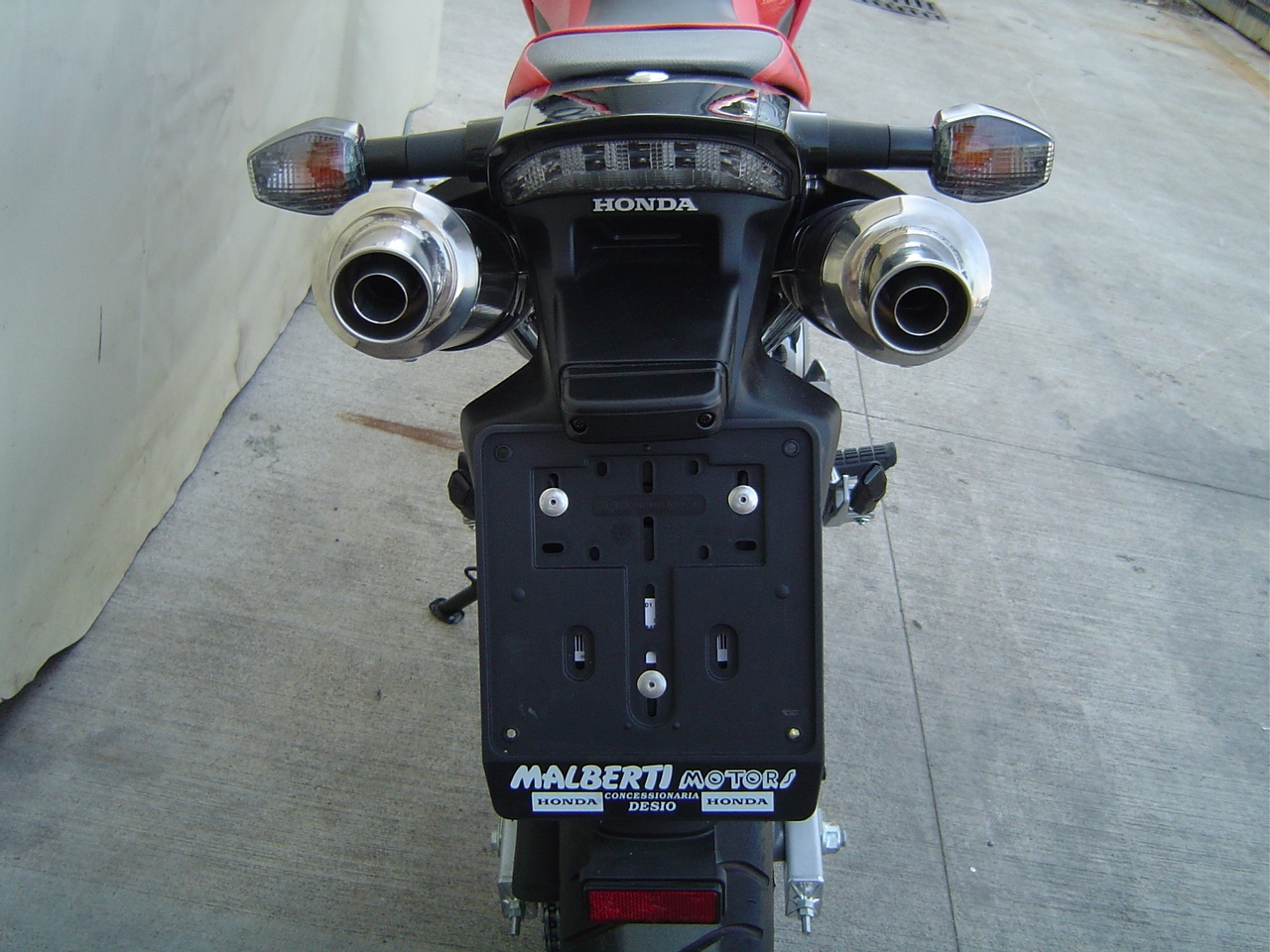 GPR auspuff kompatibel mit  Honda Fmx 650 2005-2008, Inox Tondo, Doppelt homologierter legaler Slip-On-Auspuff mit ABE, einschließlich abnehmbarer DB-Killer, Link Pipes und Katalysatoren 