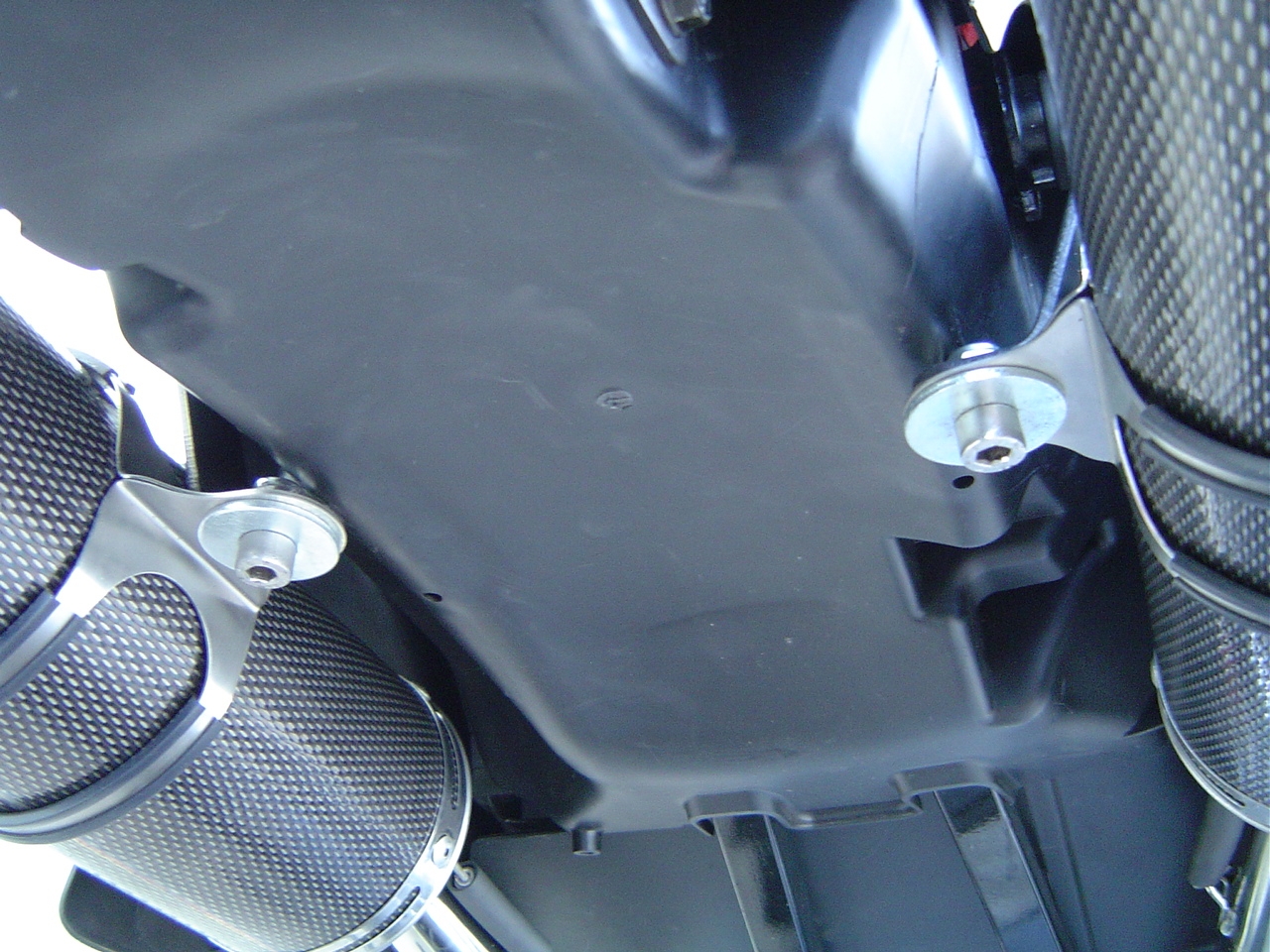 GPR auspuff kompatibel mit  Honda Fmx 650 2005-2008, Inox Tondo, Doppelt homologierter legaler Slip-On-Auspuff mit ABE, einschließlich abnehmbarer DB-Killer, Link Pipes und Katalysatoren 