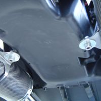 GPR auspuff kompatibel mit  Honda Fmx 650 2005-2008, Inox Tondo, Doppelt homologierter legaler Slip-On-Auspuff mit ABE, einschließlich abnehmbarer DB-Killer, Link Pipes und Katalysatoren 