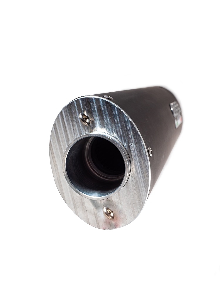 GPR auspuff kompatibel mit  Triumph Tiger 800 - Xr - Xc - Xrx - Xcx - Xrt - Xca 2017-2021, Furore Evo4 Nero, Zugelassener legaler Slip-On-Auspuff mit Abe, einschließlich abnehmbarem DB-Killer und Verbindungsrohr 