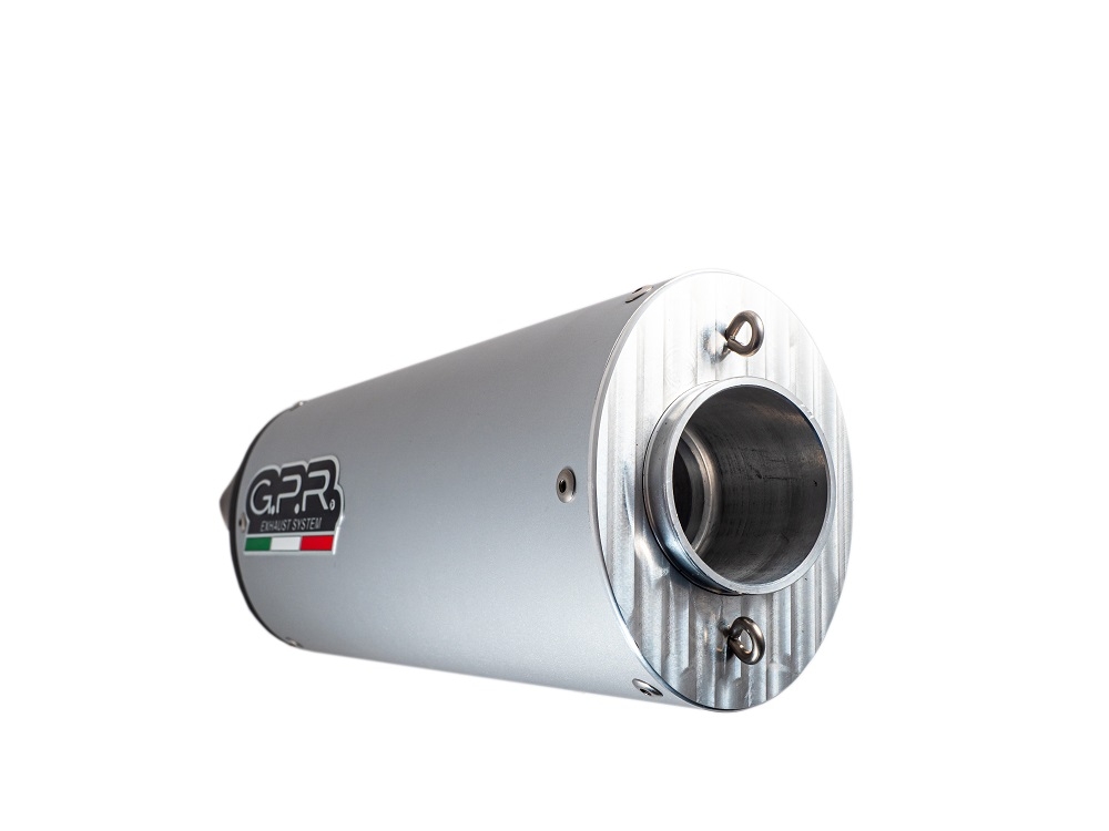 GPR auspuff kompatibel mit  Tuning TUNING 1980-2021, Furore alluminio, Universeller Rennschalldämpfer ohne Verbindungsrohr 